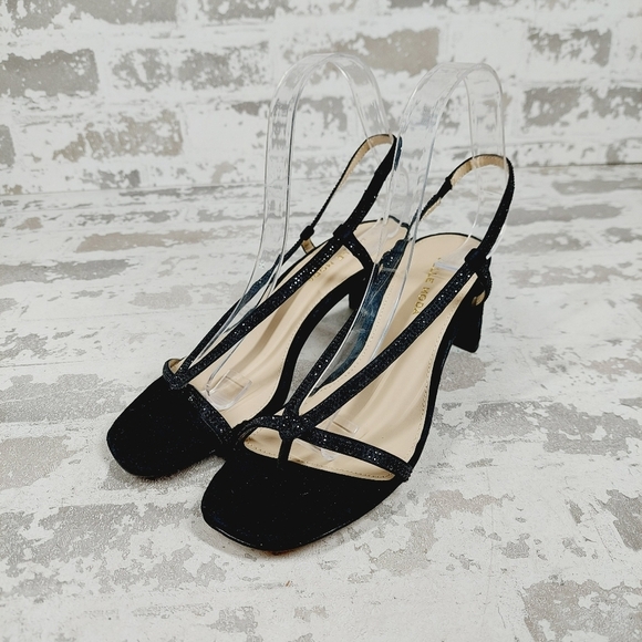 New Pelle Moda Francis 2 Black Strappy Sandals M581 - Picture 2 of 13